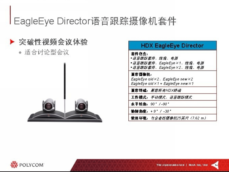 寶利通(Polycom)語音跟蹤主任兔眼追蹤支架 寶利通(Polycom)語音跟蹤主任兔眼追蹤支架